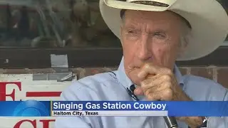 Country Singer Performs At Gas Station In Texas