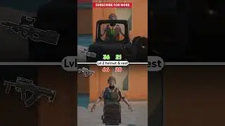 P90 против Groza. Лучшее оружие ближнего боя? #pubgmobile #bgmi