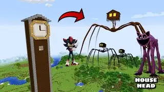 I FOUND FROM HEAD HOUSE CATNAP SHIN SONIC ARRIVAL In Minecraft - Gameplay - Coffine Meme 
