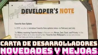 CARTA DE LOS DEVS ❇️ NOTICIAS SOBRE EL FUTURO ❇️