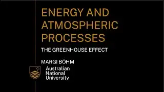 The greenhouse effect for year 11 and 12 Earth and Environmental Science students
