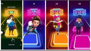Tiles Hop Paw Patrol Dance Challenge 💃🐾
