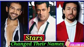 Bollywood celebrities who changed their names