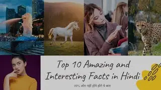 Top 10 Most Amazing and Interesting Facts in Hindi 🤨 | Techno Navazis #shorts
