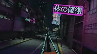 Epic Roller Coasters PSVR2 Neon Robot Super Ride DLC Rollercoaster