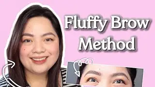 Fluffy Eyebrow using Nyx Glue + Easy fresh makeup for students | Makeup look for Zoom meetings!