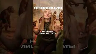 Эволюция избавляется от всего не нужного! 🧬✂️