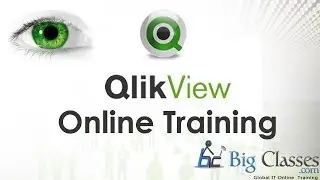 Qlikview Online Training -  Qlikview Training Tutorials - Bigclasses