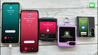 Group Call Google Duo Motorola Razr Ultra40+Tecno Phantom/Oppo findN2 (Samsung Z Flip5+ Z Flip3)