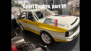 Audi Sport quattro group b build.