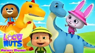 Dinosaur Song and Fruits Song | Educational Fun for Preschoolers by Loco Nuts Rhymes