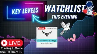 Day Trading Watchlist + Key Levels $PTPI $GNS $LUNR ✅ #daytrading