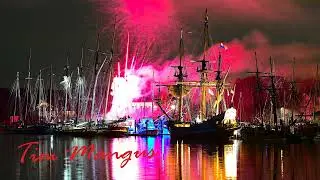 Sultana Downrigging Festival Fireworks 11/1/2025, Long Version