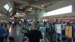 A Tour of Kansas City International Airport (MCI), Terminals A, B, and C (2013 footage)