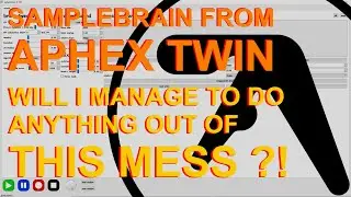 Testing Samplebrain by Aphex Twin & Dave Griffiths
