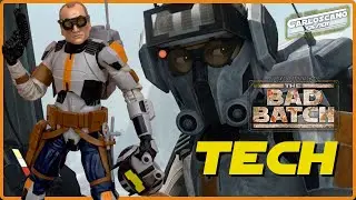 🟧TECH (MERCENARY GEAR) | THE BAD BATCH S2 (The Black Series) &iexcl;Mejorado y 