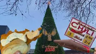 Everything I ate at the world's biggest Christmas tree market.