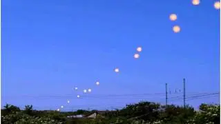 Cambridgeshire UK Glowing Orange UFO Sighting