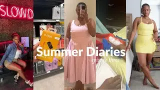 New Fits, New Goals: Workout Haul, FitBit Upgrade & Furniture Finds, #summervlogs