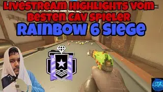 Rainbow Six Siege | Diamant Rang Live Stream Best Moments | Best Cav Player on Console | New Blood 🔥
