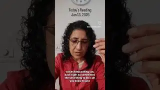 Today's Reading Reel 1 English: Stand up for yourself and take that challenge of a new beginning!
