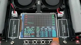 8 Channel 18650 battery capacity tester