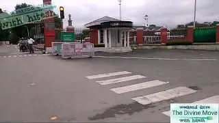 INDIAN MILITARY ACADEMY IMA MAIN ENTRY GATE VIEW DEHRADUN UTTARAKHAND