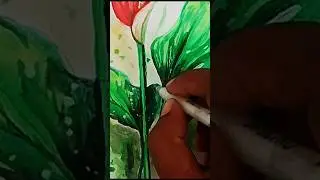 simple water colour painting #art #drawing #painting