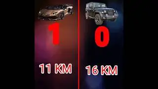 lamborghini versus thar ❓ thar versus lamborghini #youtubeshorts