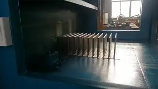 Fin pitch from 40mm transformer corrugated radiator fin folding machine