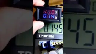 11th First Wiring Up Digital Volt Ammeter unit using Ferrules for Current Voltage Measurements
