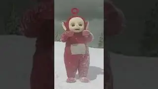 Po Making Snow Prints