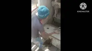 Puzzolana crusher (Jaw crusher taggal plaet keise fiting kare#virqlvideo #crushers
