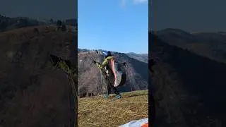 Perfekte Startphase an der Cassette #gleitschirmfliegen #paragliding #parapente #bassanodelgrappa