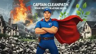 Captain CleanPath is here! #restorationcompany #waterrestoration #moldremediation #waterextraction