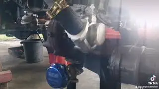 F5V on 4jb1 with stock upper mount intercooler