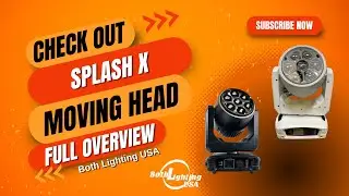 Splash X | Fixture Settings Overview and Demo | Both Lighting USA