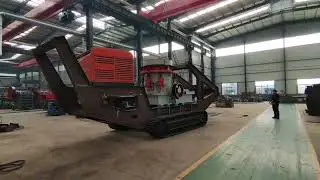Wheel Tyape Mobile Cone Crushing Plant