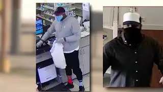 Pharmacist robbed at gunpoint urges others to have a safety plan while suspects still at large