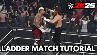 WWE 2K25 - Ladder Match Tutorial (How It Works)