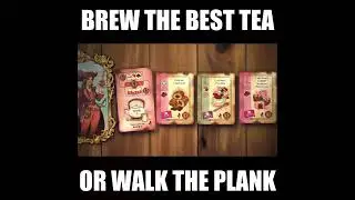 Smash, Steal, & Serve In A Pirate's Tea Party