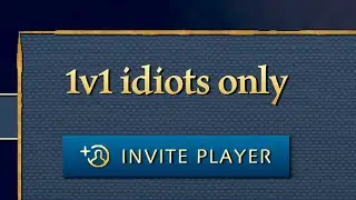 1v1 idiots only