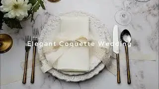 Elegant Wedding Place Settings with Artisan-Crafted Flatware