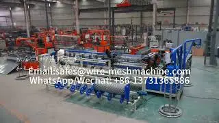 High speed automatic chain link fence machine#Chain link fence making machine