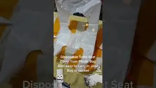 Disposable toilet seat cover