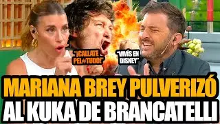 MARIANA BREY PULVERIZÓ AL KUKA DE BRANCATELLI