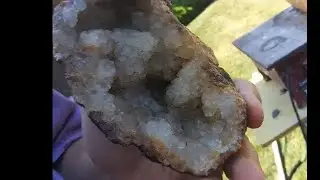 Geode Fest and Cutting Rocks Vlog Sept 2021