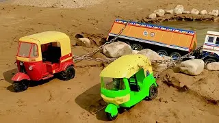 Toy Truck Accident at Mini Construction Site#toysforkids 