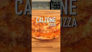 Calzone Pizza 🍕 #shorts