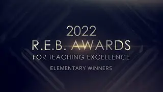 2022 REB Awards - Elementary Winners
